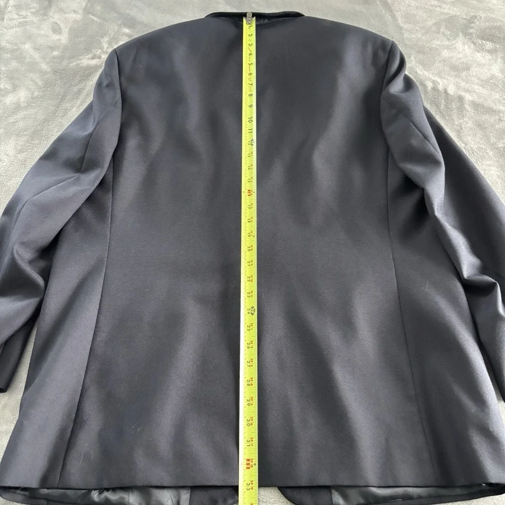 Bert Pulitzer Men's Navy Blue‎ Blazer Jacket Business Casual Professional 46L